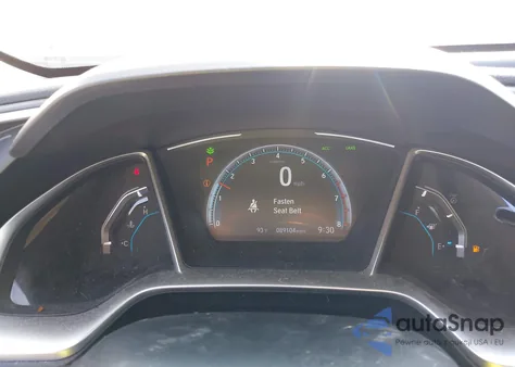 2019 Honda Civic Touring из США, поврежденный, VIN JHMFC1F9XKX005809